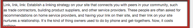 Link, link, link: Establish a linking strategy on your site